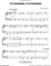 Cover icon of It's Raining, It's Pouring sheet music for piano solo by Vince Guaraldi, easy skill level