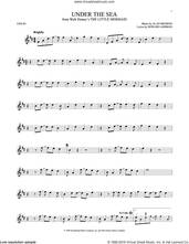 Cover icon of Under The Sea (from The Little Mermaid) sheet music for violin solo by Alan Menken & Howard Ashman, Alan Menken and Howard Ashman, intermediate skill level