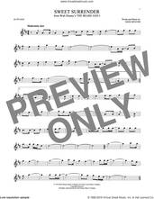 Cover icon of Sweet Surrender sheet music for alto saxophone solo by John Denver, intermediate skill level