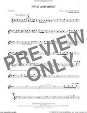 Cover icon of Twist And Shout sheet music for tenor saxophone solo by The Beatles, The Isley Brothers, Bert Russell and Phil Medley, intermediate skill level