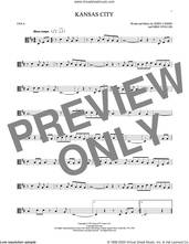 Cover icon of Kansas City sheet music for viola solo by Mike Stoller, The Beatles, Wilbert Harrison, Jerry Leiber and Jerry Lieber & Mike Stoller, intermediate skill level