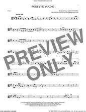 Cover icon of Forever Young sheet music for viola solo by Rod Stewart, Bob Dylan, Jim Cregan and Kevin Savigar, intermediate skill level
