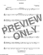 Cover icon of Sunny sheet music for violin solo by Bobby Hebb and Pat Martino, intermediate skill level
