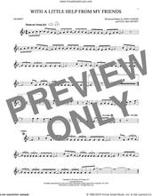 Cover icon of With A Little Help From My Friends sheet music for trumpet solo by The Beatles, Joe Cocker, Sam And Mark, John Lennon and Paul McCartney, intermediate skill level