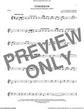Cover icon of Tomorrow sheet music for horn solo by Charles Strouse and Martin Charnin, intermediate skill level