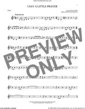 Cover icon of I Say A Little Prayer sheet music for horn solo by Burt Bacharach, Bacharach & David and Hal David, intermediate skill level