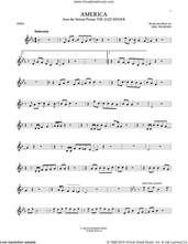 Cover icon of America sheet music for horn solo by Neil Diamond, intermediate skill level