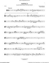 Cover icon of America sheet music for viola solo by Neil Diamond, intermediate skill level