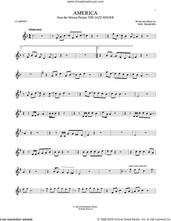 Cover icon of America sheet music for clarinet solo by Neil Diamond, intermediate skill level