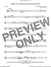 Cover icon of Don't Let The Sun Go Down On Me sheet music for trumpet solo by Elton John & George Michael, Bernie Taupin and Elton John, intermediate skill level