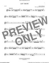 Cover icon of Let 'Em In sheet music for flute solo by Wings, Linda McCartney and Paul McCartney, intermediate skill level