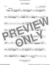 Cover icon of Let 'Em In sheet music for cello solo by Wings, Linda McCartney and Paul McCartney, intermediate skill level