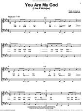 Cover icon of You Are My God sheet music for voice, piano or guitar by Brenton Brown, intermediate skill level