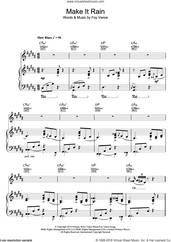 Cover icon of Make It Rain sheet music for voice, piano or guitar by Ed Sheeran and Foy Vance, intermediate skill level