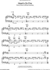 Cover icon of Heart's On Fire sheet music for voice, piano or guitar by Passenger and Michael Rosenberg, intermediate skill level
