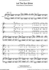 Cover icon of Let The Sun Shine sheet music for voice, piano or guitar by Labrinth, Mark De-Lisser and Timothy McKenzie, intermediate skill level