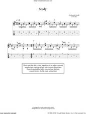 Cover icon of Study sheet music for guitar solo (chords) by Ferdinando Carulli and Fernando Carulli, classical score, easy guitar (chords)