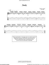 Cover icon of Study sheet music for guitar solo (chords) by Garcia Dionisio Aguado, classical score, easy guitar (chords)