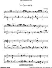 Cover icon of La Rossignol sheet music for guitar solo (chords) by Anonymous, classical score, easy guitar (chords)