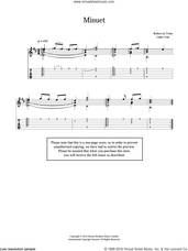 Cover icon of Minuet sheet music for guitar solo (chords) by Robert Visee, classical score, easy guitar (chords)