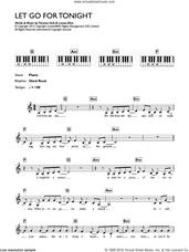 Cover icon of Let Go For Tonight sheet music for piano solo (chords, lyrics, melody) by Foxes, Louisa Allen and Tom Hull, intermediate piano (chords, lyrics, melody)