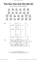 Cover icon of The Sun Has Got His Hat On sheet music for guitar (chords) by Noel Gay and Ralph Butler, classical score, intermediate skill level