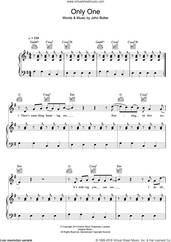 Cover icon of Only One sheet music for voice, piano or guitar by The John Butler Trio and John Butler, intermediate skill level