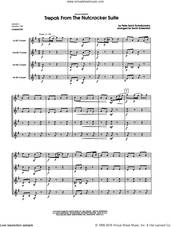 Cover icon of Trepak From The Nutcracker Suite (COMPLETE) sheet music for four trumpets by Pyotr Ilyich Tchaikovsky, Kevin Kaisershot and Tschaikowsky, classical score, intermediate skill level