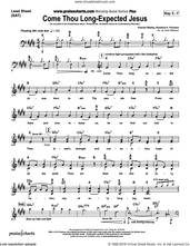 Cover icon of Come Thou Long Expected Jesus sheet music for concert band (orchestration) by John Wasson and Charles Wesley/Rowland Prichard, intermediate skill level