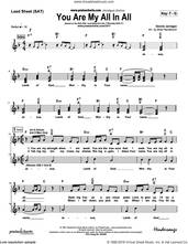 Cover icon of You Are My All in All sheet music for concert band (orchestration) by Dennis Jernigan and Erik Foster, intermediate skill level