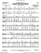 Cover icon of Angels We Have Heard on High sheet music for concert band (orchestration) by Brad Henderson and Dennis Jernigan, intermediate skill level