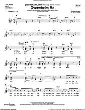 Cover icon of Overwhelm Me sheet music for concert band (orchestration) by Dennis Jernigan and Erik Foster, intermediate skill level