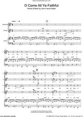 Cover icon of O Come All Ye Faithful sheet music for choir (SAT: soprano, alto, tenor) by John Francis Wade, Mark De-Lisser and Miscellaneous, intermediate skill level