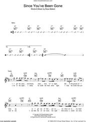 Cover icon of Since You've Been Gone sheet music for voice and other instruments (fake book) by Rainbow and Russ Ballard, intermediate skill level