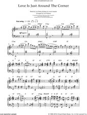 Cover icon of Love Is Just Around The Corner sheet music for piano solo by Earl Hines, Leo Robin and Lewis Gensler, intermediate skill level