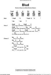 Cover icon of Blud sheet music for voice, piano or guitar by SOAK and Bridie Monds-Watson, intermediate skill level