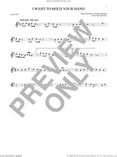 Cover icon of I Want To Hold Your Hand sheet music for alto saxophone solo by The Beatles, John Lennon and Paul McCartney, intermediate skill level