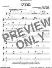 Cover icon of Ex's and Oh's (complete set of parts) sheet music for orchestra/band by Mark Brymer, Dave Bassett, Elle King and Tanner Schneider, intermediate skill level