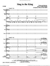 Cover icon of Sing To The King (arr. Phillip Keveren) (COMPLETE) sheet music for orchestra/band (Rhythm/Strings) by Billy Foote and Phillip Keveren, intermediate skill level