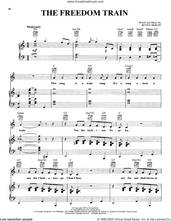 Cover icon of The Freedom Train sheet music for voice, piano or guitar by Irving Berlin, intermediate skill level