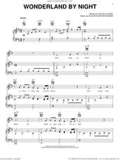 Cover icon of Wonderland By Night sheet music for voice, piano or guitar by Bert Kaempfert, Klauss Gunter-Neuman and Lincoln Chase, intermediate skill level