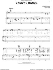 Cover icon of Daddy's Hands sheet music for voice, piano or guitar by Holly Dunn, intermediate skill level