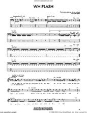 Cover icon of Whiplash sheet music for bass (tablature) (bass guitar) by Metallica, James Hetfield and Lars Ulrich, intermediate skill level