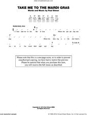 Cover icon of Take Me To The Mardi Gras sheet music for ukulele (chords) by Paul Simon, intermediate skill level