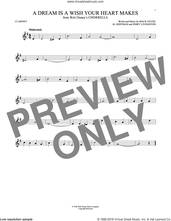 Hoffman A Dream Is A Wish Your Heart Makes Sheet Music For Clarinet Solo