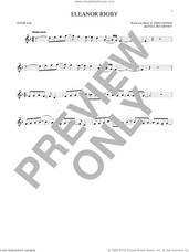 Cover icon of Eleanor Rigby sheet music for tenor saxophone solo by The Beatles, David Cook, John Lennon and Paul McCartney, intermediate skill level