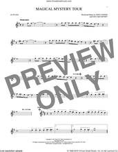 Cover icon of Magical Mystery Tour sheet music for alto saxophone solo by The Beatles, John Lennon and Paul McCartney, intermediate skill level