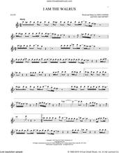 Cover icon of I Am The Walrus sheet music for flute solo by The Beatles, John Lennon and Paul McCartney, intermediate skill level