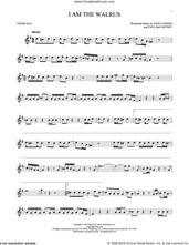 Cover icon of I Am The Walrus sheet music for tenor saxophone solo by The Beatles, John Lennon and Paul McCartney, intermediate skill level