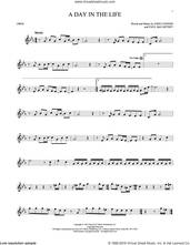 Cover icon of A Day In The Life sheet music for oboe solo by The Beatles, John Lennon and Paul McCartney, intermediate skill level